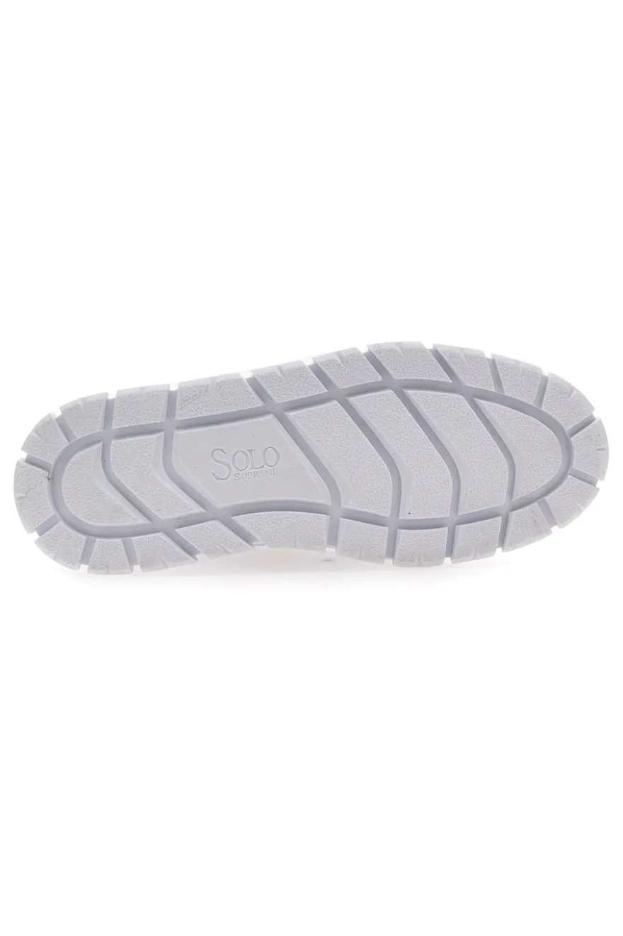 Weiße Turnschuhe Solo Soprani Star Lht Pu
