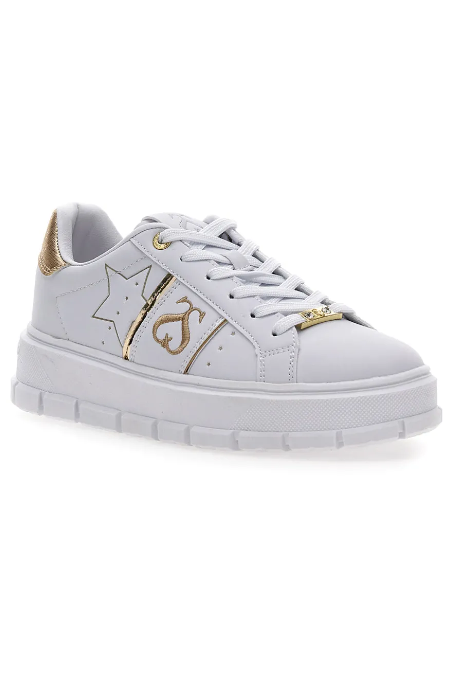 Weiße Turnschuhe Solo Soprani Star Lht Pu