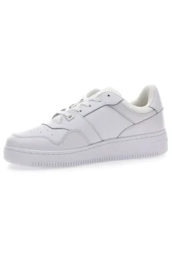 Weiße Turnschuhe TOMMY HILFIGER RETRO BASKET ESS