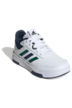 Weiße und blaue Adidas Tensaur Sport 2.0 K-Sneaker