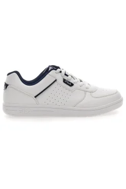 Weiße und blaue Sneakers Fila C. Court Teens