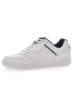 Weiße und blaue Sneakers Fila C. Court Teens