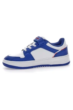 Weiße und blaue Turnschuhe Champion Rebound 2 Low B Ps