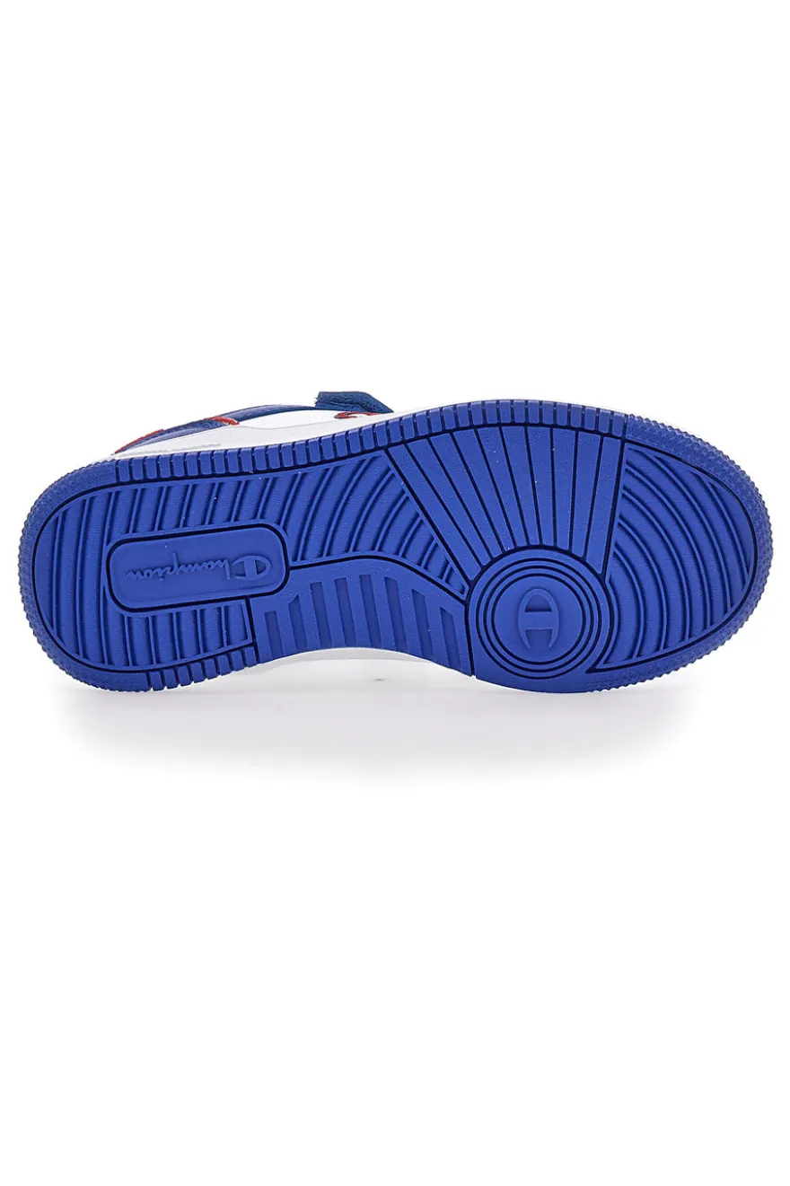Weiße und blaue Turnschuhe Champion Rebound 2 Low B Ps