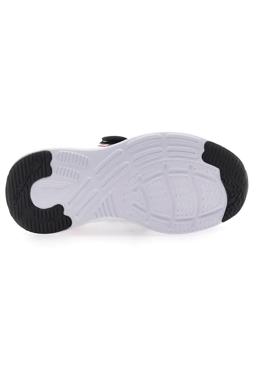 Weiße und blaue Turnschuhe mit Klettverschluss CHAMPION BOLD WINTER B PS