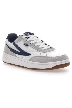 Weiße und blaue Turnschuhe Fila Sevaro S