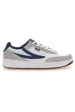Weiße und blaue Turnschuhe Fila Sevaro S