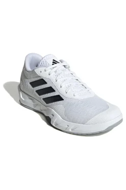 Weiße und schwarze Fitnessschuhe Adidas Amplimove Trainer M
