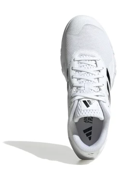 Weiße und schwarze Fitnessschuhe Adidas Amplimove Trainer M