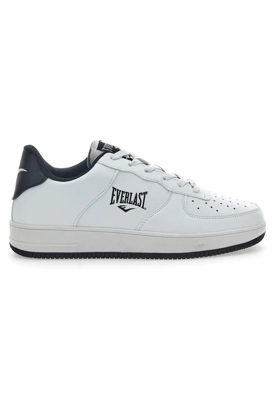 Weiße und schwarze Sneakers mit perforiertem Obermaterial Everlast 713