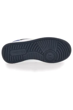 Weiße und schwarze Sneaker mit Schnürsenkeln Champion Rebound 2.0 Low