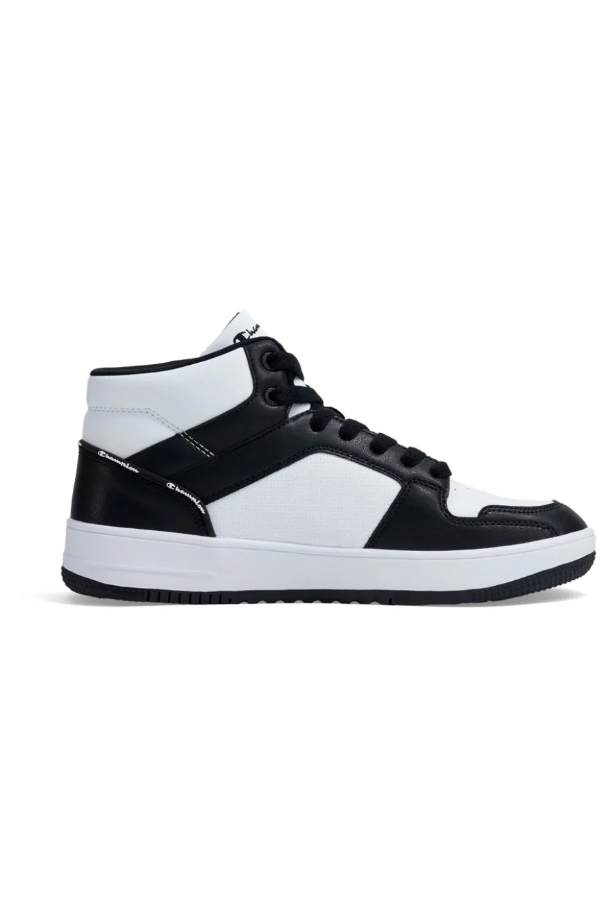 Weiße und schwarze Turnschuhe CHAMPION RD18 2 MID