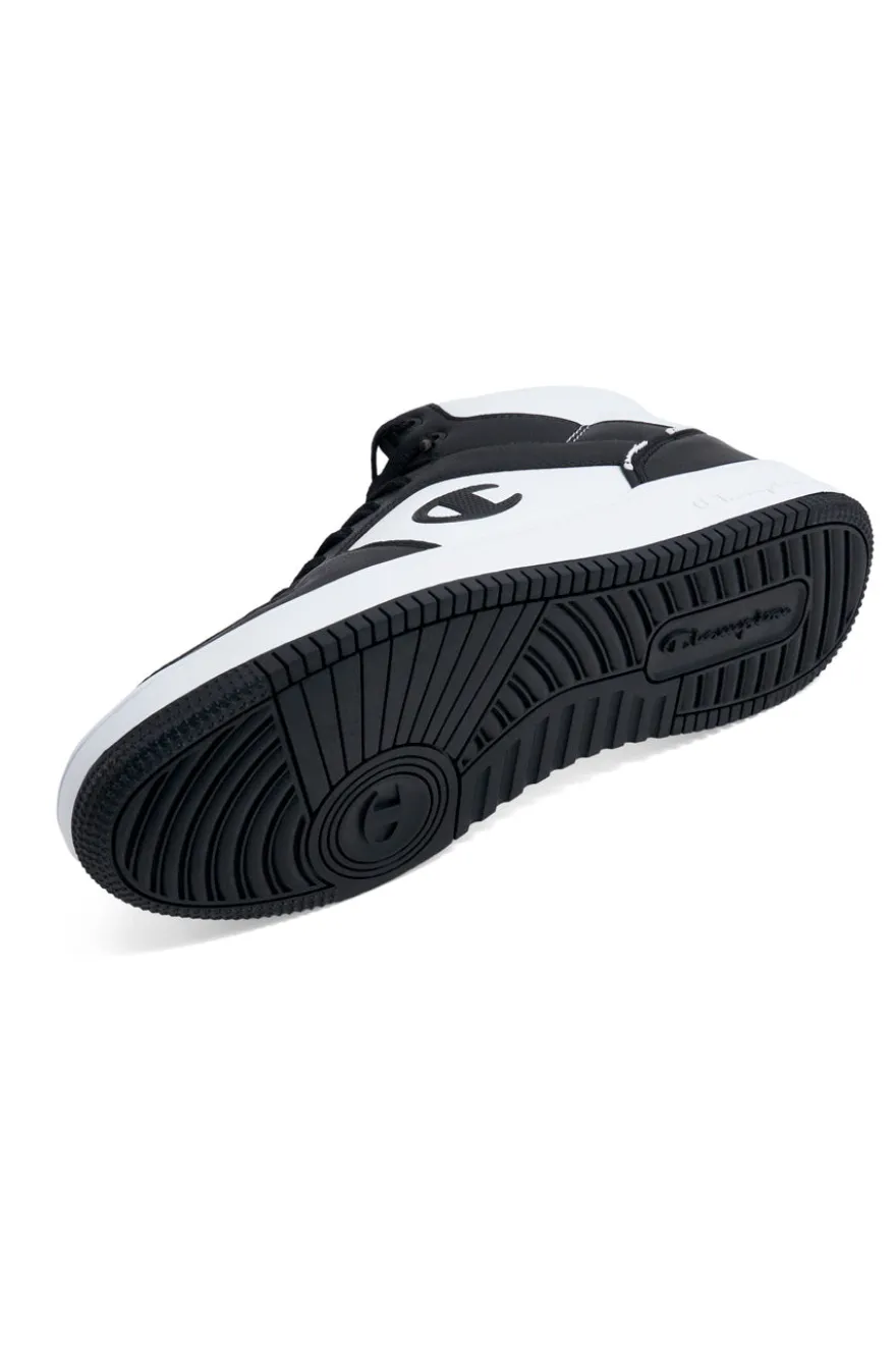 Weiße und schwarze Turnschuhe CHAMPION RD18 2 MID