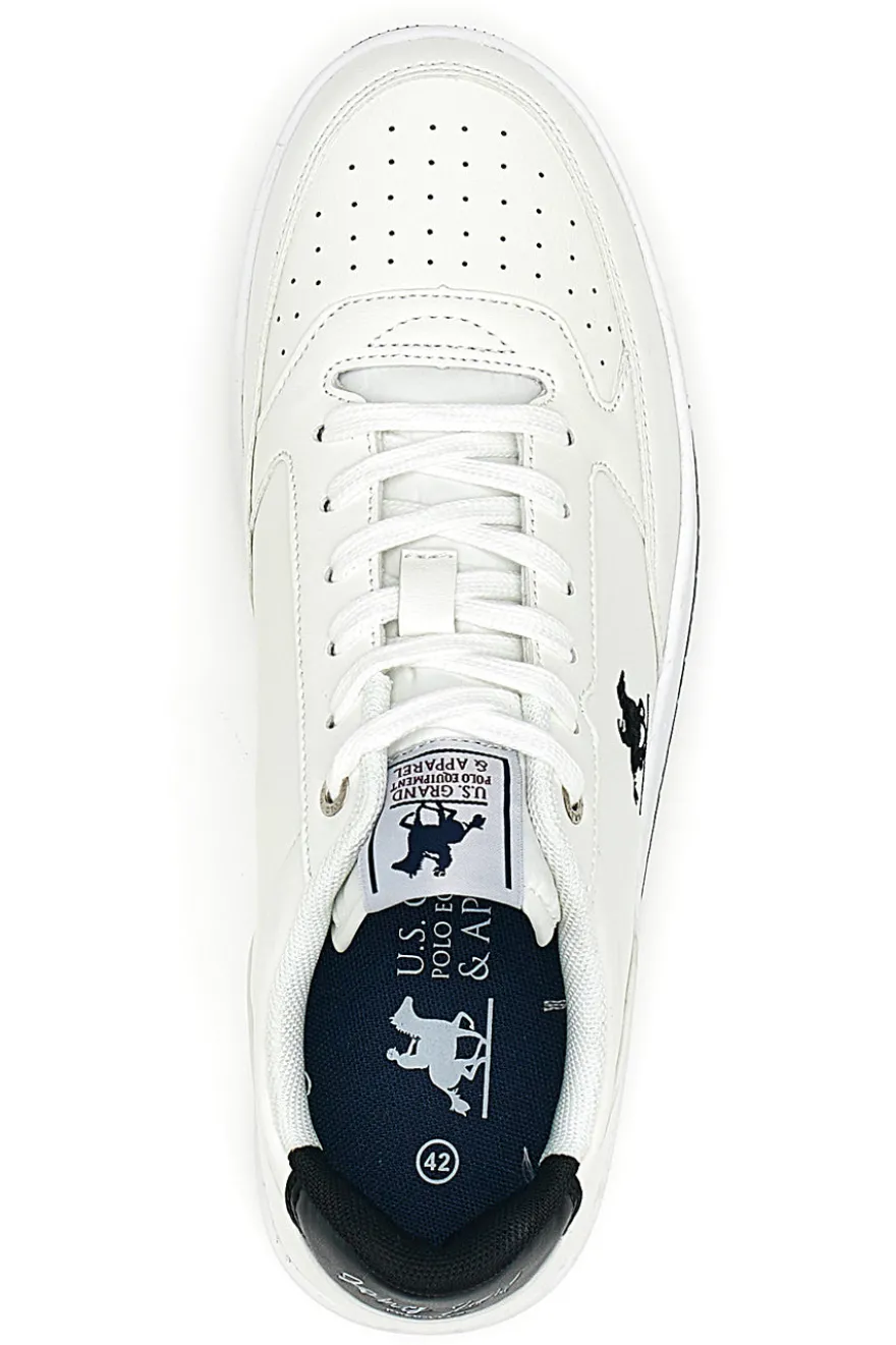 Weiße US Grand Polo Herren-Sneaker 41823