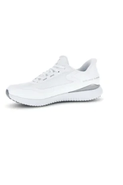 Weiße wasserdichte Skechers GO GOLF Flight Slip-ins