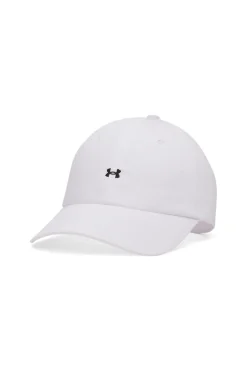 Weißer Hut mit Under Armour Logo 1369790-104
