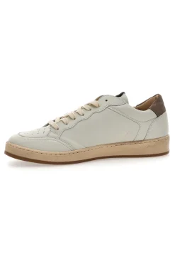 Weißes Leder Herren Turnschuhe Pittarello Plus S3
