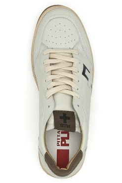 Weißes Leder Herren Turnschuhe Pittarello Plus S3