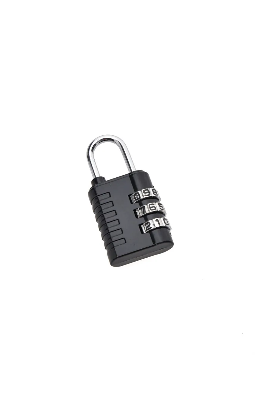 Wis Lock schwarzes multifunktionales Zahlenschloss