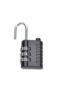 Wis Lock schwarzes multifunktionales Zahlenschloss