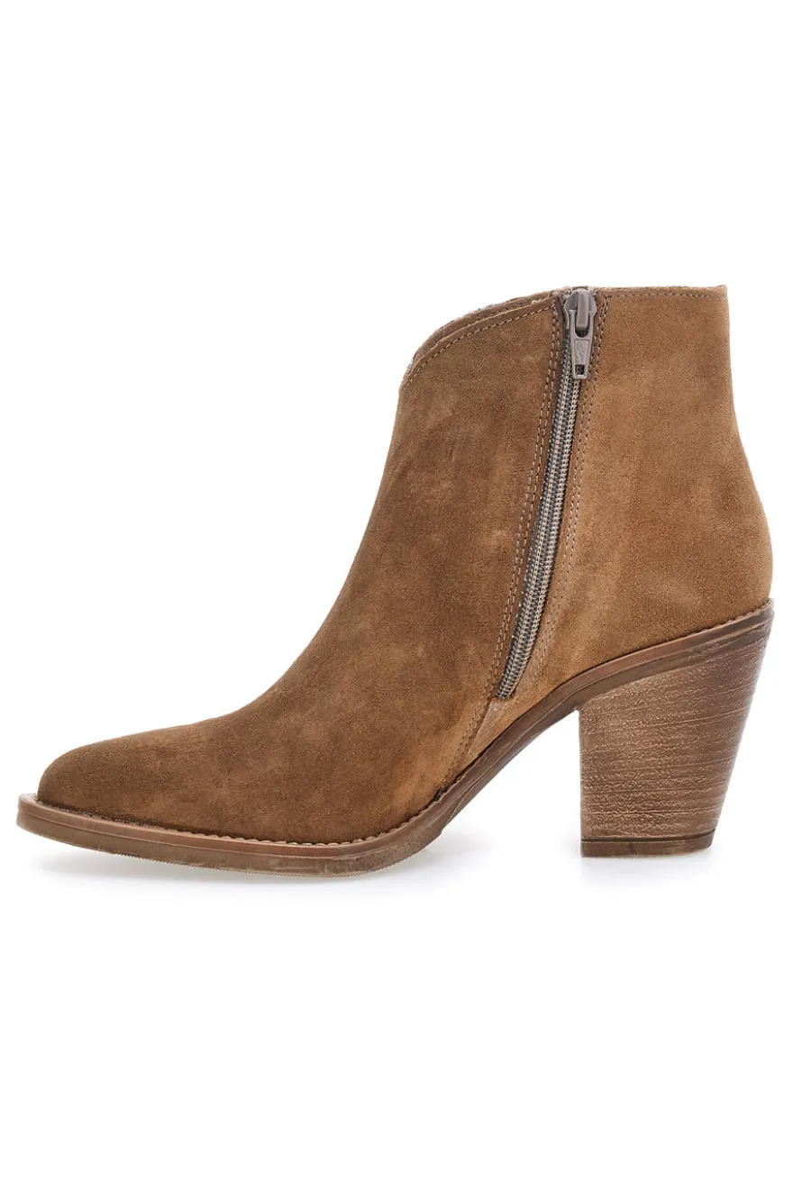 Wüstenstiefel aus echtem Leder mit Absatz Pittarello Love 6326400