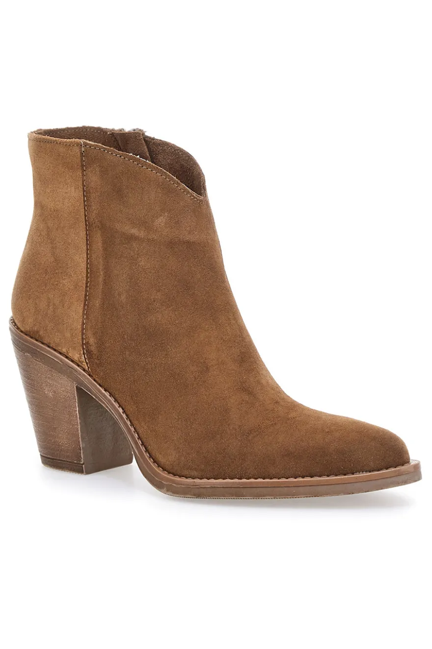 Wüstenstiefel aus echtem Leder mit Absatz Pittarello Love 6326400