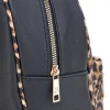 Zaino animalier con dettagli neri Basile BA1271N-MAC