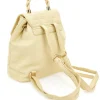 Zaino Beige Con dettagli Dorati Lancetti 24S-105-2