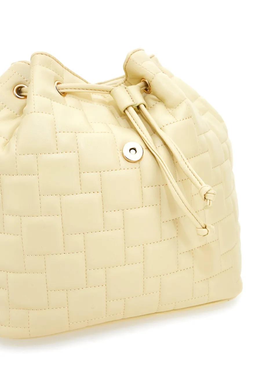 Zaino Beige Con dettagli Dorati Lancetti 24S-105-2