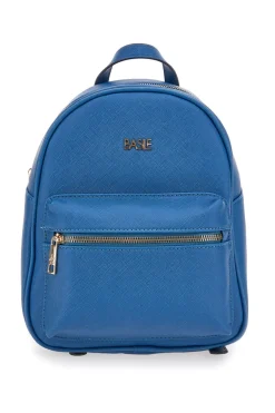 Zaino Blu Con Dettagli Oro Basile 003