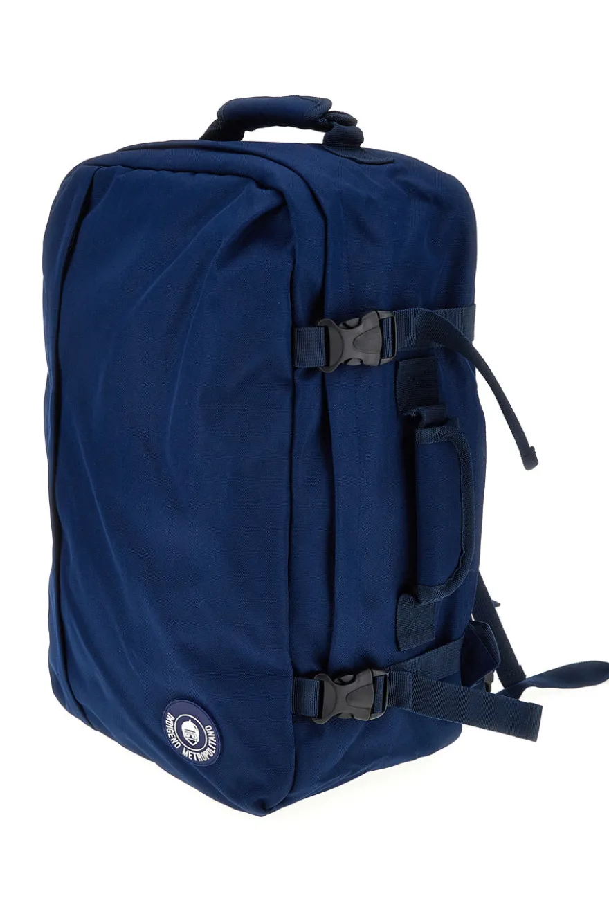 Zaino blu con spallacci regolabili e tasche multiple Indigeno metropolitano MAX PITTBAC003-B