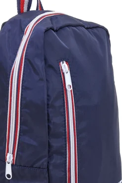 Zaino blu con zip a contrasto Lotto LTT438