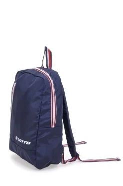 Zaino blu con zip a contrasto Lotto LTT438