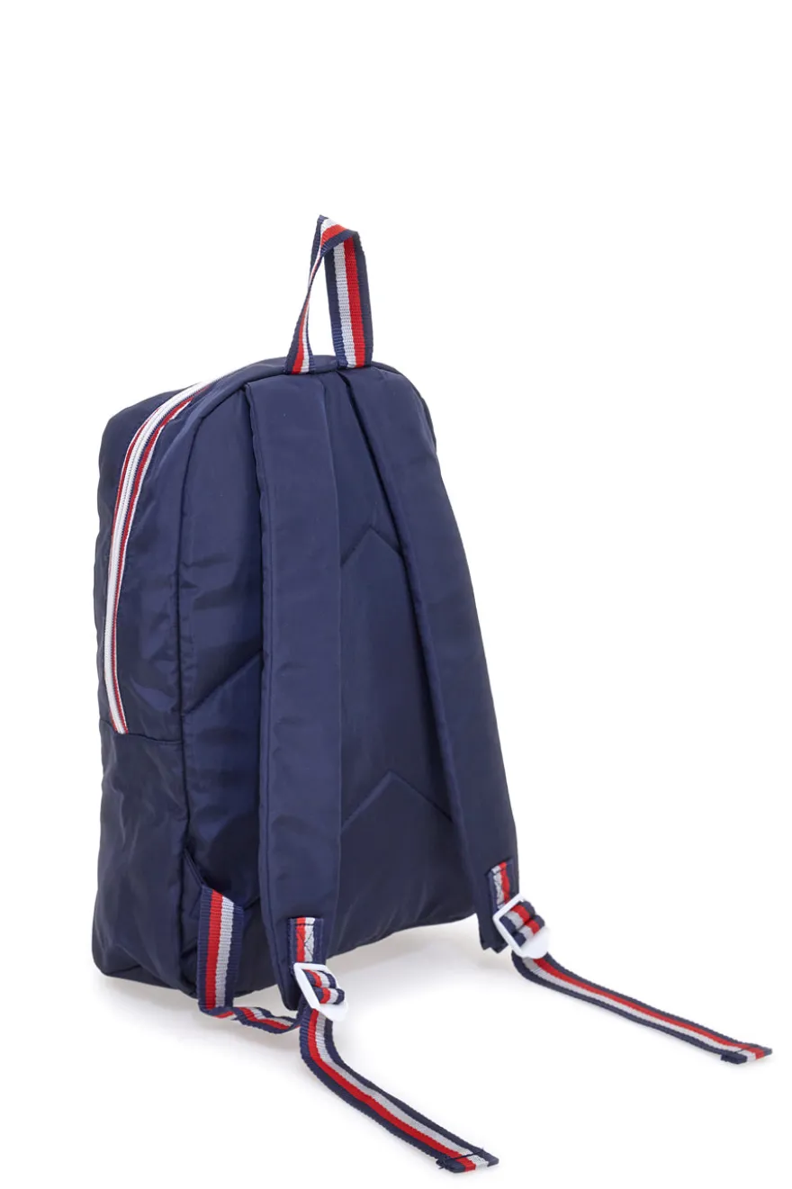 Zaino blu con zip a contrasto Lotto LTT438