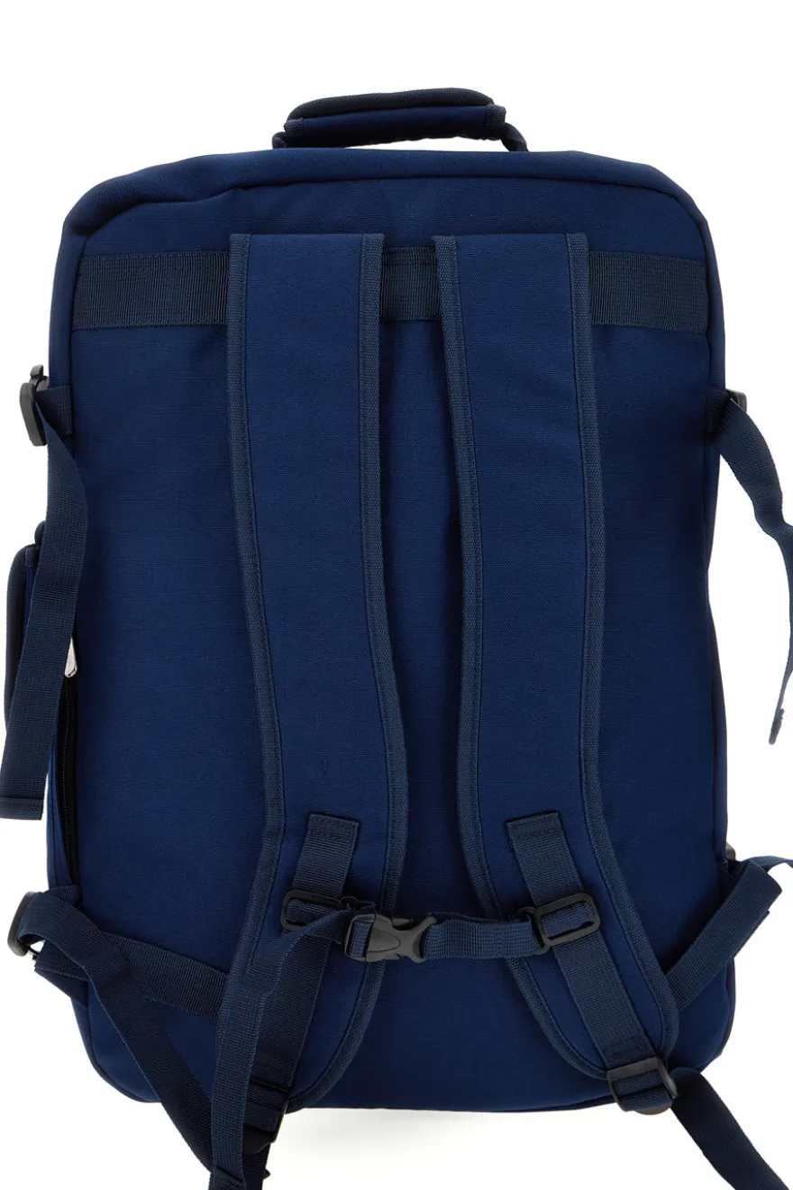 Zaino blu da viaggio con spallacci imbottiti Indigeno PITTBAC002-B