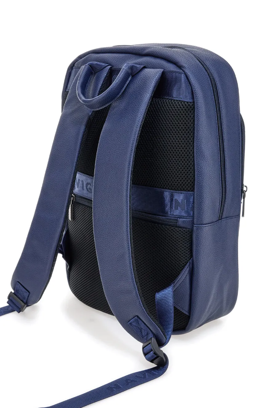 Zaino blu tasca frontale doppio scomparto Navigare BAG899-5
