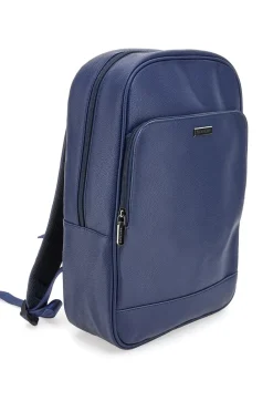 Zaino blu tasca frontale doppio scomparto Navigare BAG899-5