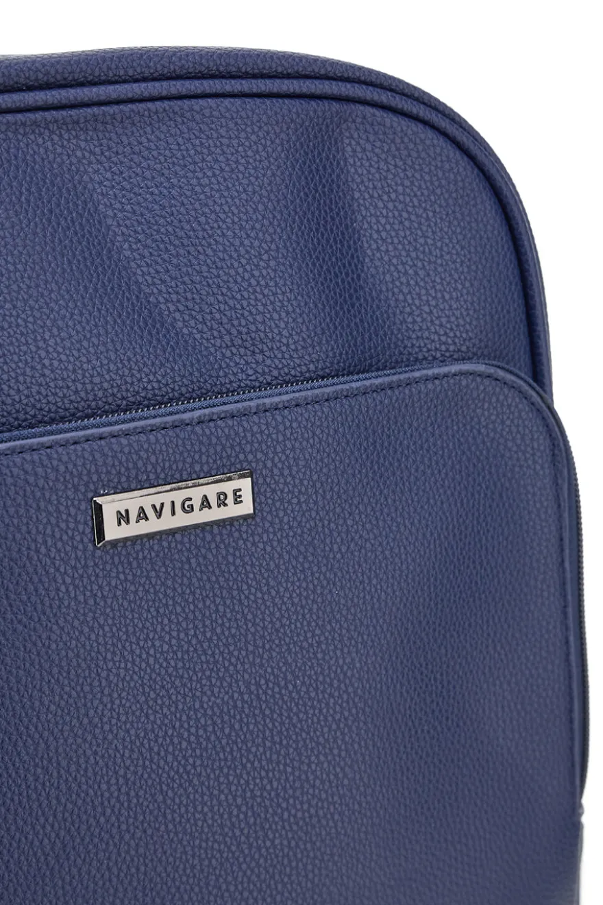 Zaino blu tasca frontale doppio scomparto Navigare BAG899-5