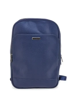 Zaino blu tasca frontale doppio scomparto Navigare BAG899-5