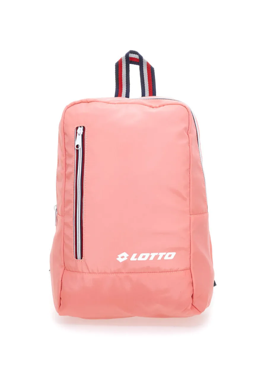 Zaino corallo con zip a contrasto Lotto LTT438