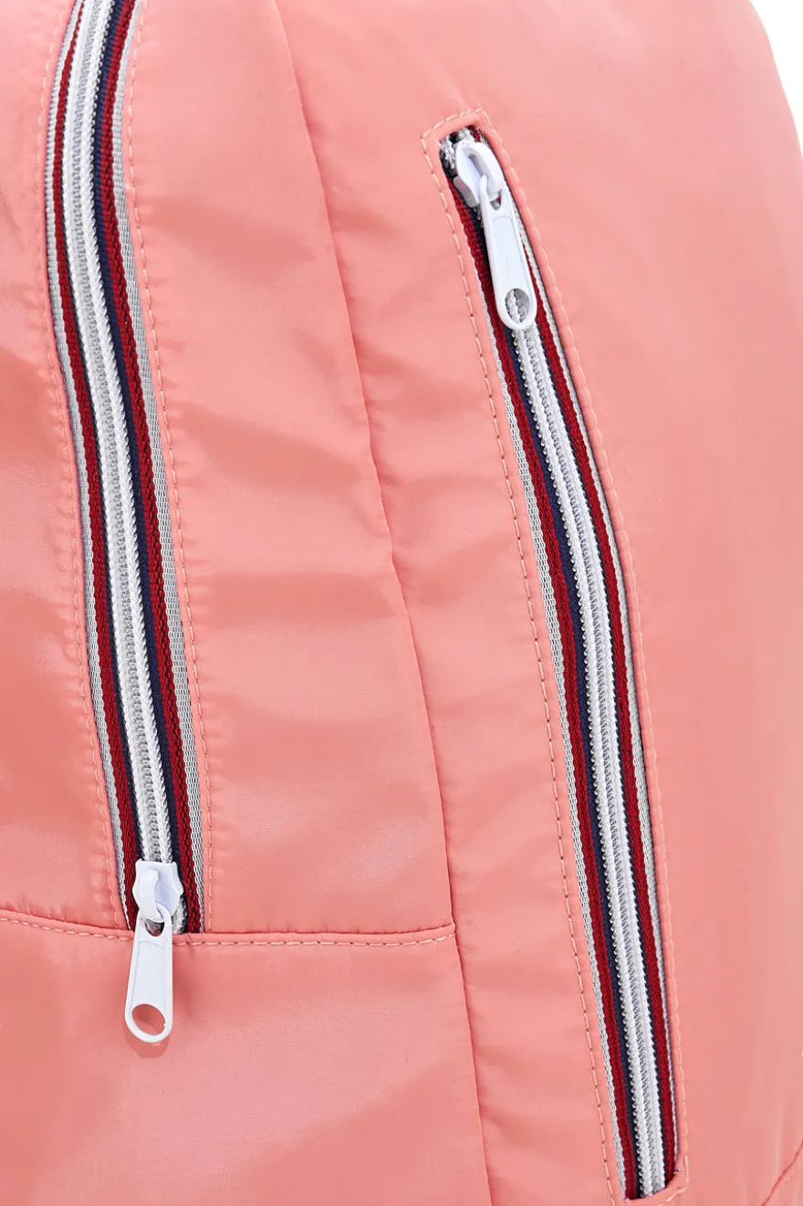 Zaino Corallo con Zip Laterale Lotto LTT438
