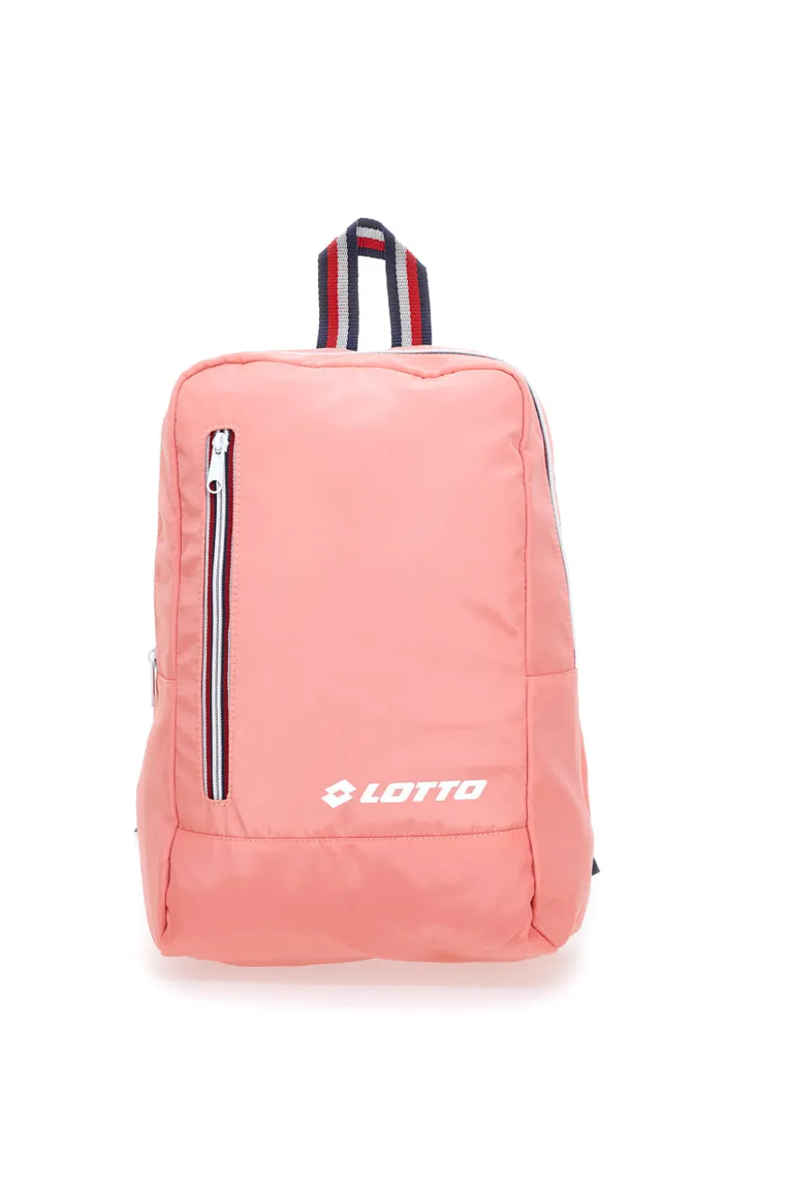 Zaino Corallo con Zip Laterale Lotto LTT438