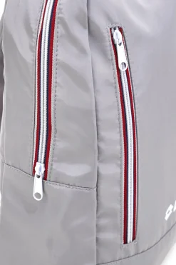 Zaino grigio con zip a contrasto Lotto LTT438