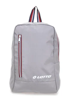 Zaino grigio con zip a contrasto Lotto LTT438