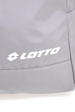 Zaino grigio con zip a contrasto Lotto LTT438