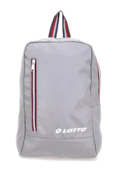 Zaino Grigio con Zip Laterale Lotto LTT438