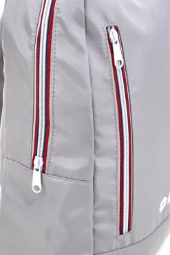 Zaino Grigio con Zip Laterale Lotto LTT438