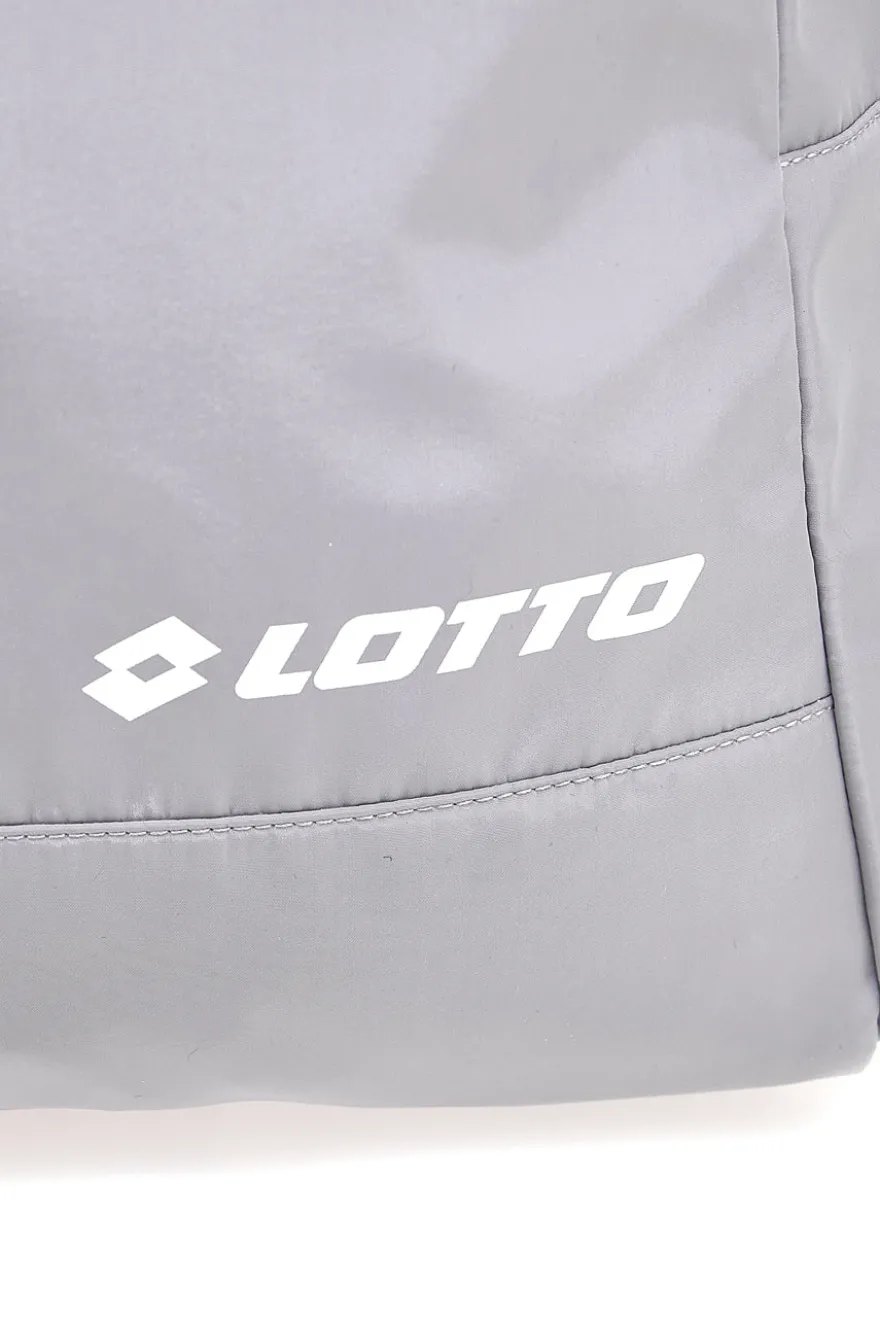 Zaino Grigio con Zip Laterale Lotto LTT438