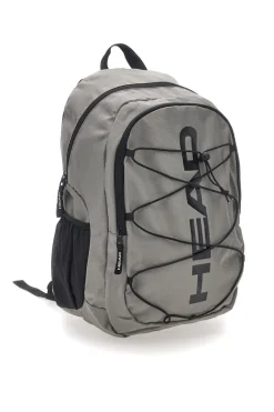 Zaino grigio nero con tasche multiple e rete frontale Head HBK048