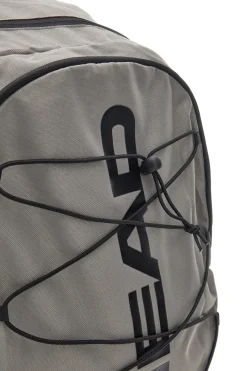 Zaino grigio nero con tasche multiple e rete frontale Head HBK048